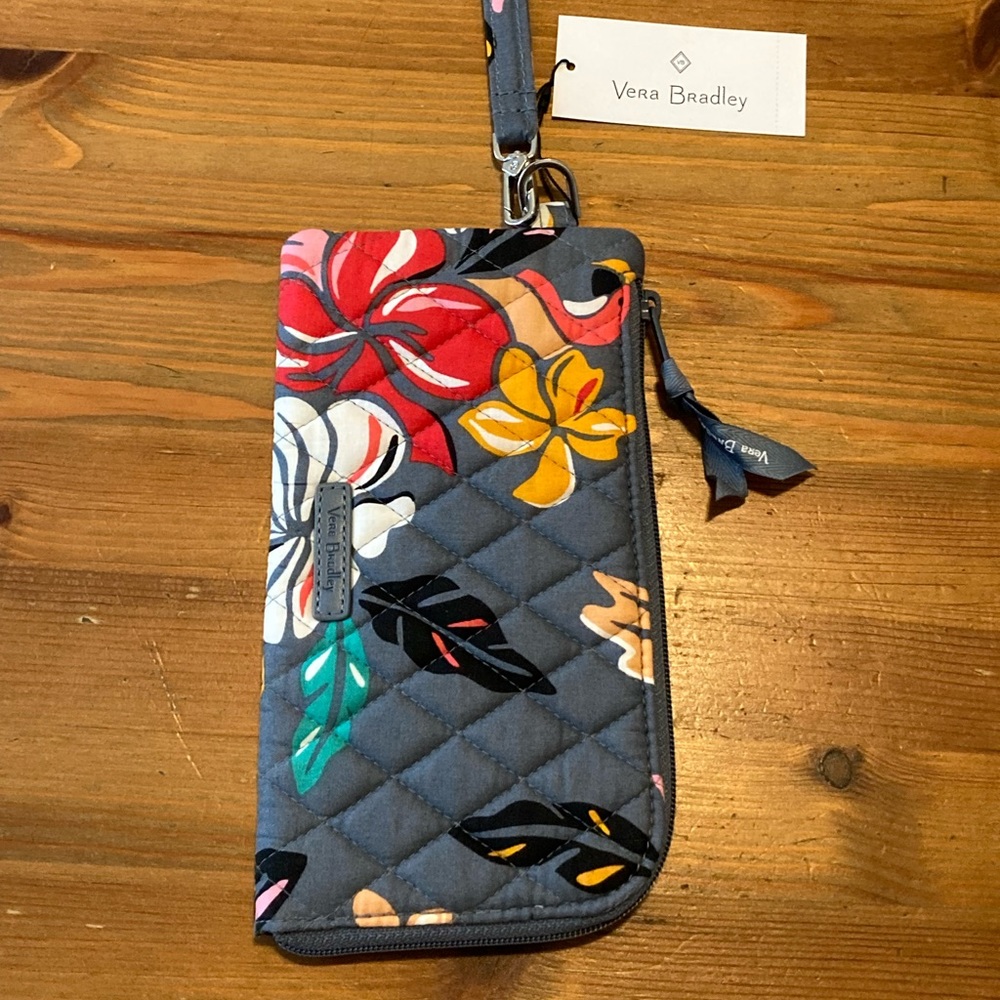 Vera Bradley Coastal Paradise Wristlet NWT
